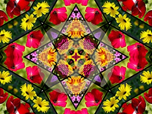 Floral Quilt Design