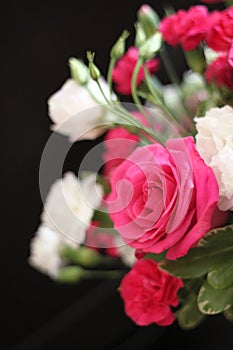 Floral rose and carnation bouquet 1617