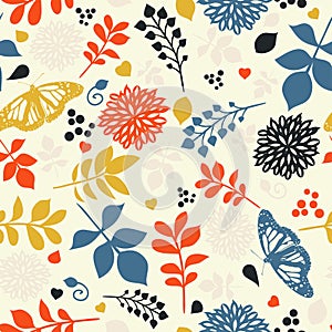 Floral seamless pattern