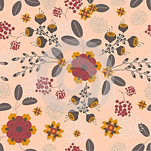 Floral seamless pattern