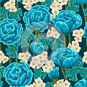 Floral seamless pattern