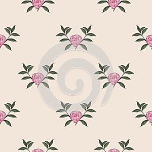 Floral seamless pattern