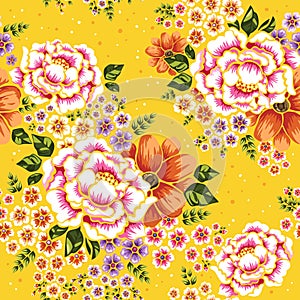 Floral seamless pattern