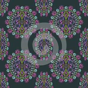 Floral seamless pattern