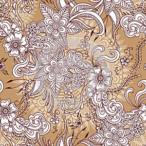 Floral seamless pattern