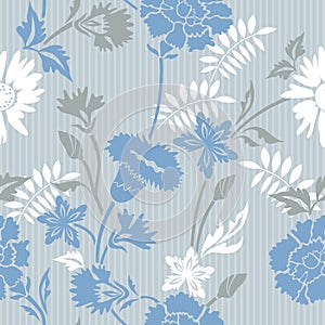 Floral Striped Pattern