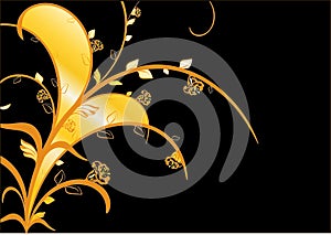 Floral template. cdr