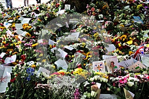 Floral Tributes to the Queen