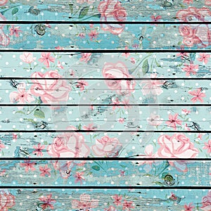 Floral Wood