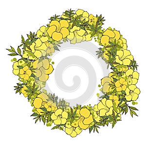 Floral wreath