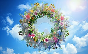 Floral wreath for Midsummer