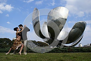 Floralis Generica of Buenos Aires and Tango