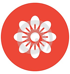 Blooming Vector Icon which can easily modified or edit