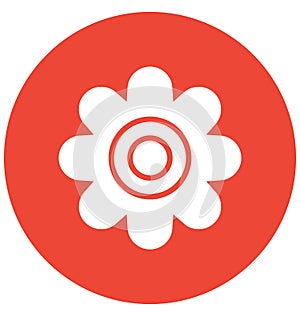 Blooming Vector Icon which can easily modified or edit