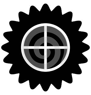 Blossom Vector Icon which can easily modified or edit