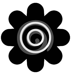 Blossom Vector Icon which can easily modified or edit