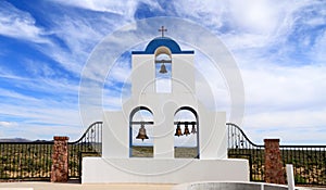 Florence, Arizona: St. Anthony`s Greek Orthodox Monastery - Bell Tower of St. Elijah Chapel