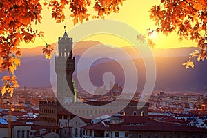 Florence in autumn