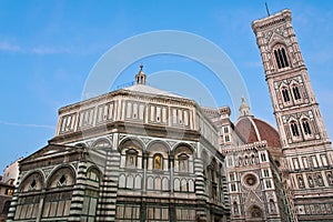 Florence Baptistery the Dome Giotto Tower