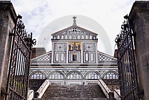 Florence Basilica San Miniato al Monte ,Italy