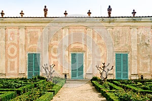 Florence, Boboli Gardens - Palazzina del Cavaliere and ceramics museum