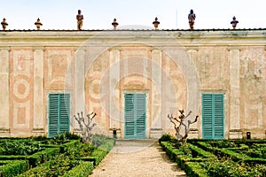 Florence, Boboli Gardens - Palazzina del Cavaliere and ceramics museum photo