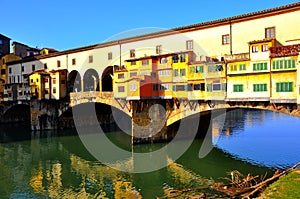 Florence bridge , Italy