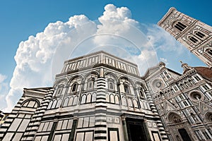 Florence Cathedral with the Bell Tower of Giotto and Baptistery - Italy
