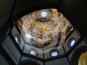 Florence Cathedral, Brunelleschi Dome Interior, Italy