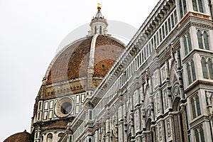 Florence Cathedral, exterior architecture details