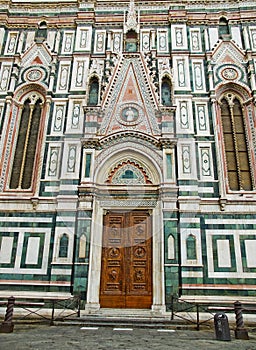Florence Cathedral in Opera di Santa Maria del Fiore. Florence, Italy