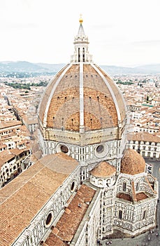 Florence cathedral Santa Maria del Fiore, Italy, cradle of the r