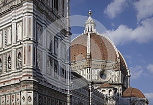 Florence cathedral tower and dome
