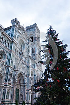 Florence Cathedral view,Italian landmark photo