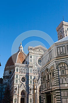 Florence Cathedral view,Italian landmark photo
