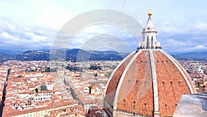 Florence Cityscape and Dome.