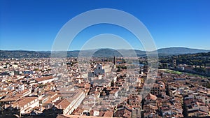 Florence cityscape from the Palazzo Vecchio