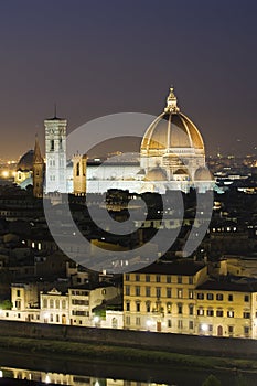 Florence dome at dusk