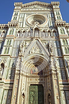 Florence Duomo Facade Santa Maria