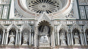 Florence:facade of the duome of florence