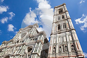 Florence, fasade of Florence Cathedral, Brunnaleski dome