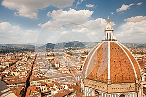 Florence, Florence Cathedral, Brunnaleski dome photo