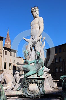 Florence Fountain of Neptune particular