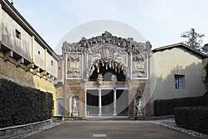 Florence - Grotto by Buontalenti in Boboli Gardens