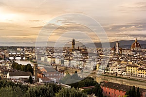 Florence, Italy. Panoramic view