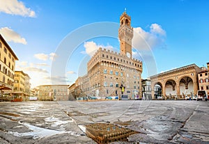 Florence, Italy. Piazza della Signoria square