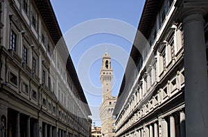 Florence - Palazzo Vecchio and Uffizi Gallery
