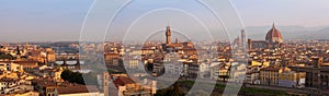 Florence panorama at surise