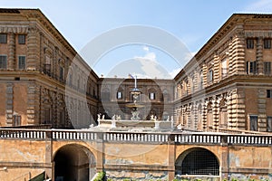 Florence Pitti Palace or Palazzo Pitti in Florence, Italy