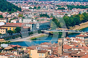 Florence roofs, Italy